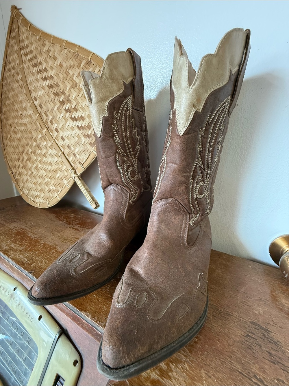 Coconuts by Matisse “Cimmaron” Western Boots – Women’s Size 7.5M Brown & Tan - Picture 5 of 9